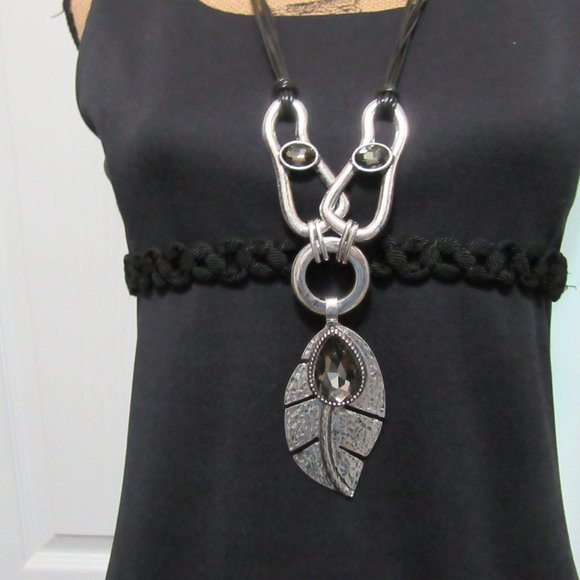 Necklace on a rope chain Very Beautiful - Picture 5 of 6